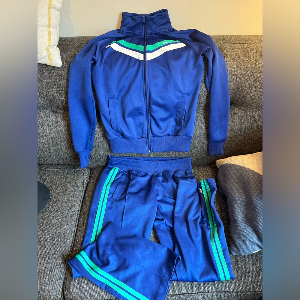 Nike matching jacket and pants